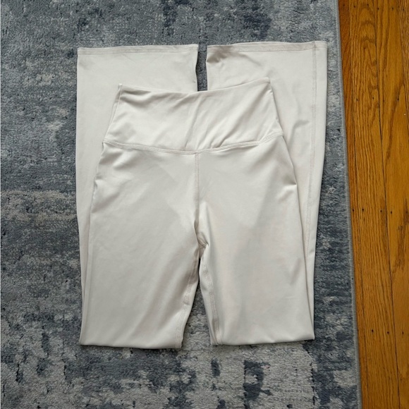 Madewell MWL Flex Flare Leggings, SZ Small, Color Tan/Cream- Harvest Moon - Picture 5 of 7